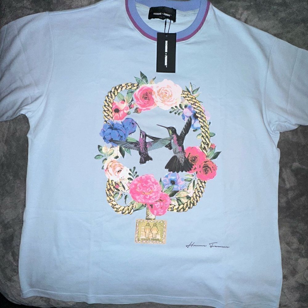 NWTs HOMME FEMME Paradise Chain Tee Size XL